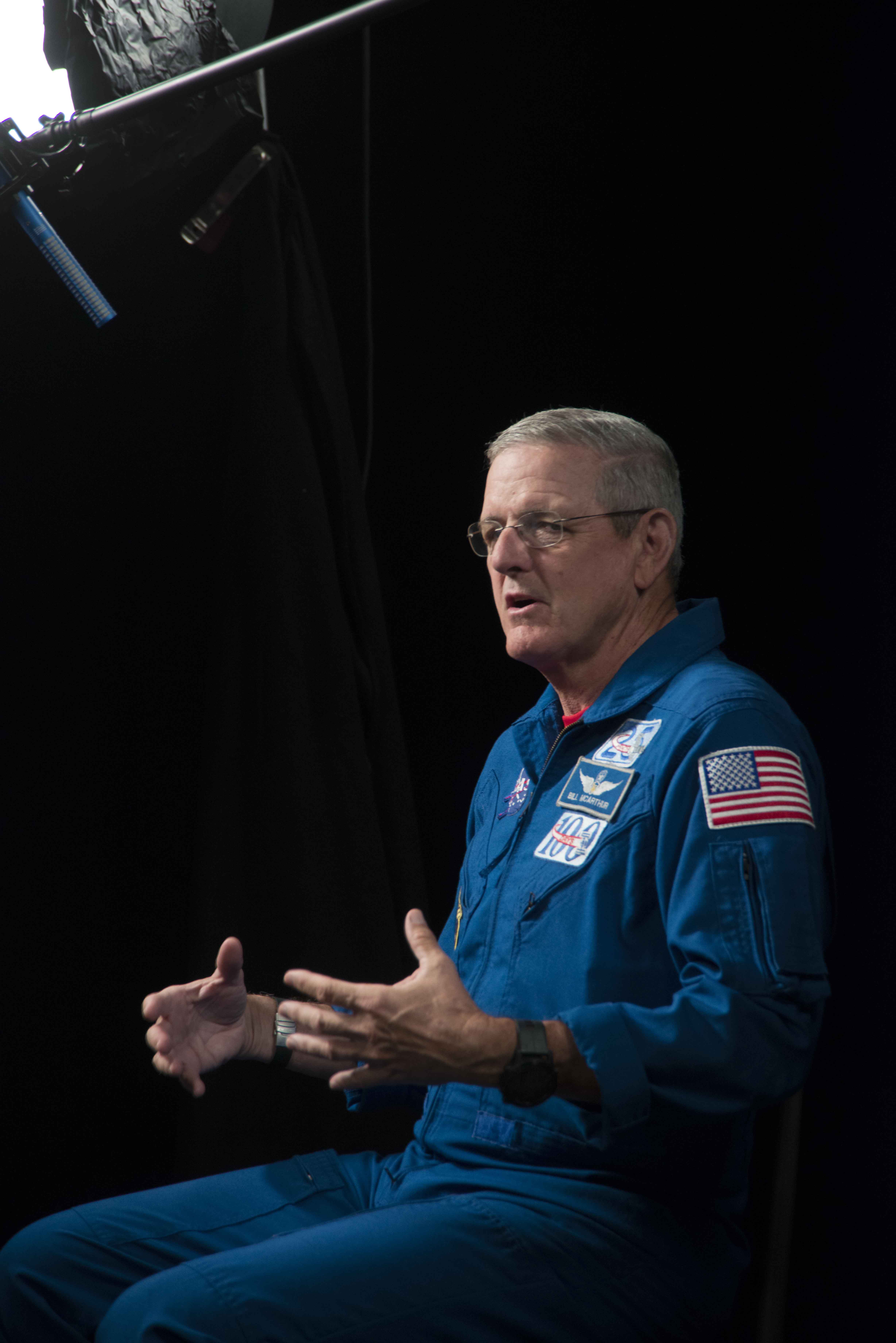 NASA astronaut (ret.) Bill McArthur